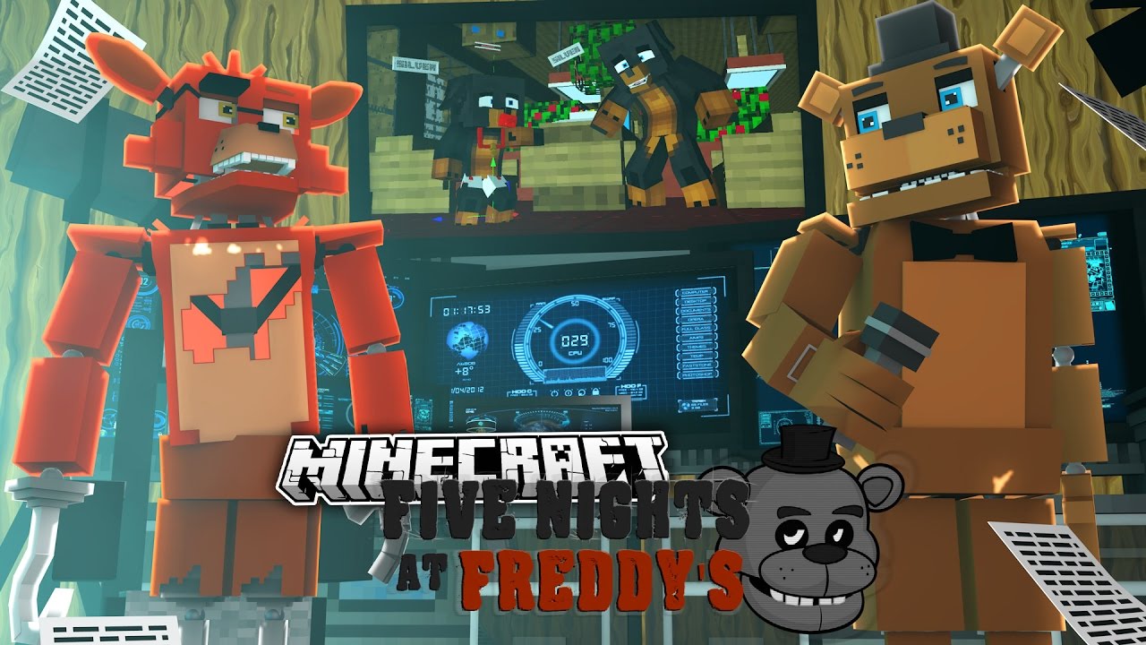 Minecraft — ПЕРВАЯ В ИСТОРИИ F.N.A.F. NIGHT 4 — ФРЕДДИ — Малыш Макс
