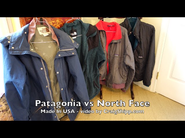 north face and patagonia