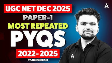 UGC NET Paper 1 | UGC NET Paper 1 2022 To 2025 PYQ | UGC NET Paper 1 Previous Year Question