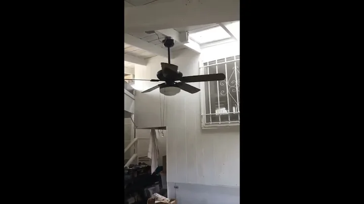 52" Hunter 2nd Century Original Ceiling Fan (Old Video)
