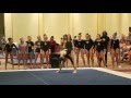 Alyssa vulaj whip nae nae floor cancun classic 2016 wildfire gymnast level 9