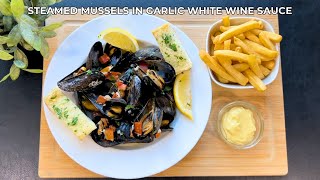 Steamed Mussels in Garlic & White Wine Sauce | Delicious & Affordable screenshot 2