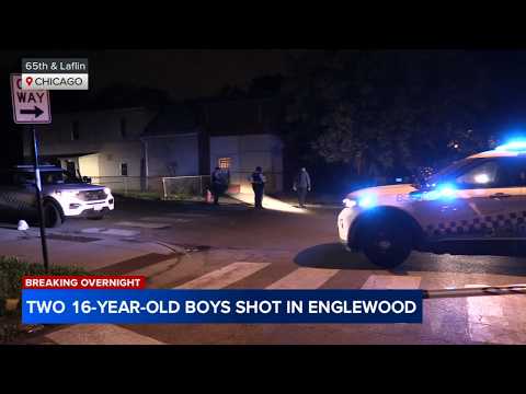 2 teens shot in Englewood, Chicago police say
