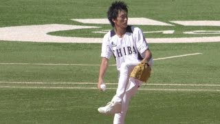 【4K超高画質】Solidemo 佐々木 和也さんの素晴らしい投球 始球式