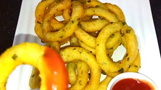 potato rings recipe crispy homemade snacks potato rings recipe in hindi quick and easy recipe