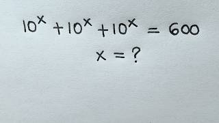 Solve for x in this nice Algebra equation | Math Olympiad Mathematics