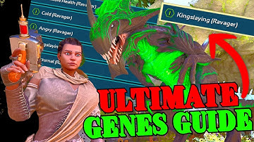 Ultimate GENES Guide!! Everything You NEED TO KNOW To Make SUPER CREATURES in Ark Survival Ascended!