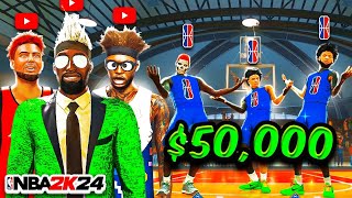 I Brought 3 YouTubers to The $50K NBA 2K League 3v3 Tournament...