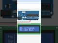 Arduino LCD Display Simulation | Tinkercad 💻 #arduino #shorts