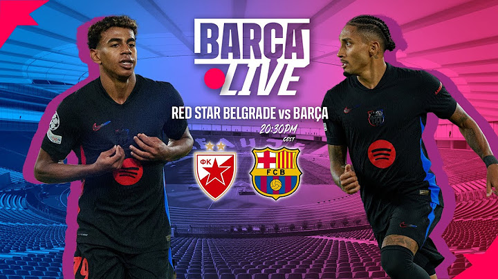 🔴 BARÇA LIVE | RED STAR BELGRADE vs FC BARCELONA | UEFA CHAMPIONS LEAGUE 24/25 ⚽