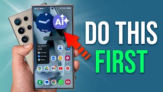 Galaxy S24  First Things To Do! ( Tips & Tricks )