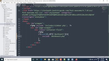 9-Creating Dashboard For Admin Panel | Multivendor E-Commerce Website PHP | Section 3