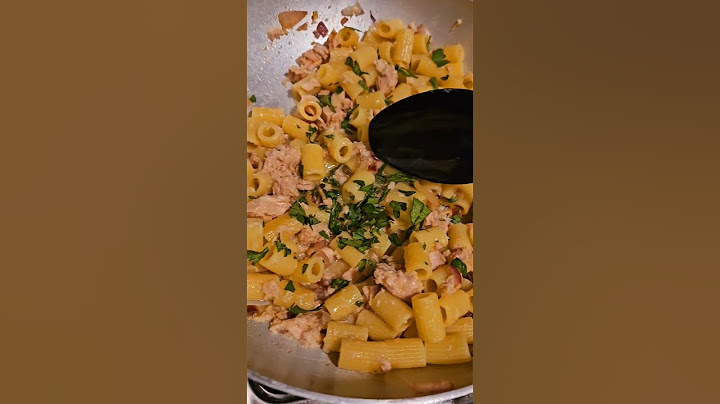 Tuna Carbonara