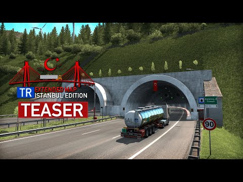 Euro Truck Simulator 2 | TR Extended Harita Modu | İstanbul Sürümü Teaser