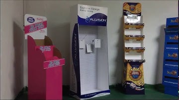 Eye-catching! Custom Corrugated PopDisplay-Display Racks, Cardboard Displays Floor Stand Factory