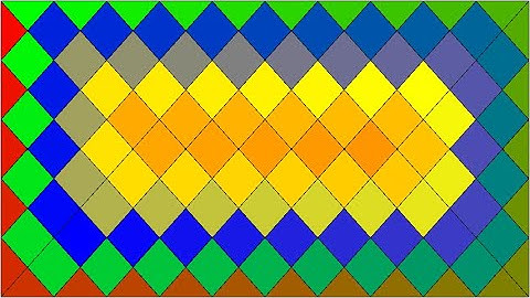 Color Sweep Nr. 2, Quilt Pattern Nr. 1