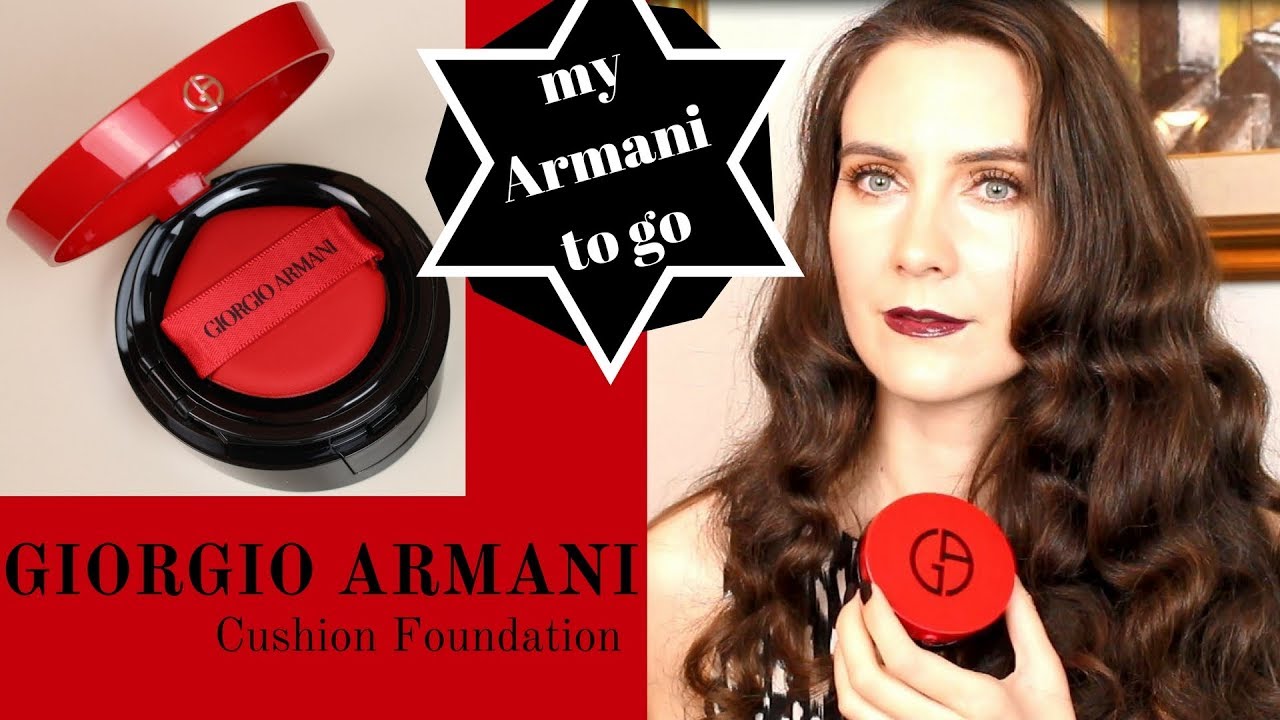 armani to go cushion foundation