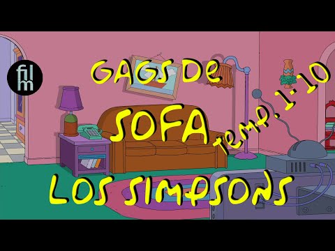 😂 Todas las intros de Los Simpsons 😂 Colección gags de Sofá temporada 1 a 10