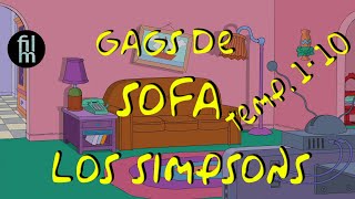 Todas las intros de Los Simpsons   Colección gags de Sofá temporada 1 a 10