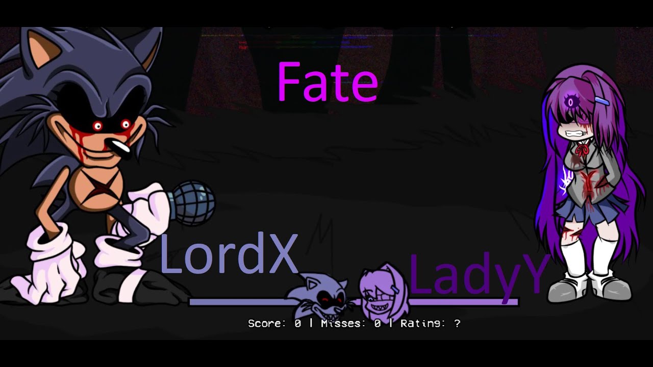 Stream FNF lord X master of chaos aka fate old version by Gregory