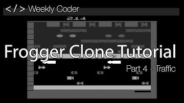 How to make a game like Frogger - Part 4 - Traffic