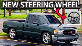 Installing a New Steering Wheel on My GMC Sierra