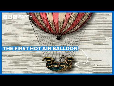 The Launch Of The First Hot Air Balloon The History Of Science BBC Earth Science