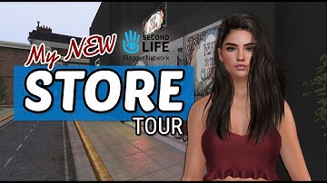 What to do in SECOND LIFE 2023 - OPEN A STORE! My NEW STORE TOUR