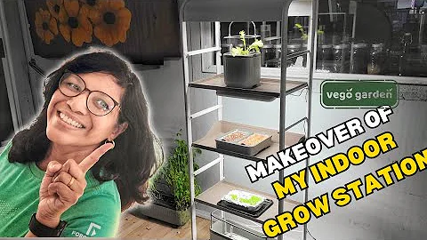 Vego Garden Indoor Grow Light Garden Setup and Review: SLEEK MAKEOVER 