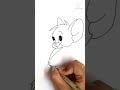 How to draw jerry  tom and jerry  craftomania by shivi shorts youtubeshorts