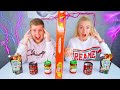 ТЕЛЕПАТИЯ ПИЦЦА ЧЕЛЛЕНДЖ 🍕 УГАДАЙ ЕСЛИ СМОЖЕШЬ // Twin Telepathy PIZZA Challenge