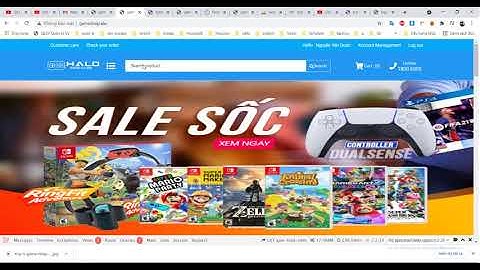Giới thiệu website bán hàng thiết bị chơi game PlayStation các game bản quyền giới hạn cực hay 2021