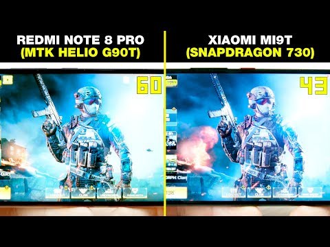 REDMI NOTE 8 PRO (HELIO G90T) vs XIAOMI MI9T (SNAPDRAGON 730) БОЛЬШОЕ СРАВНЕНИЕ В ИГРАХ! FPS+НАГРЕВ