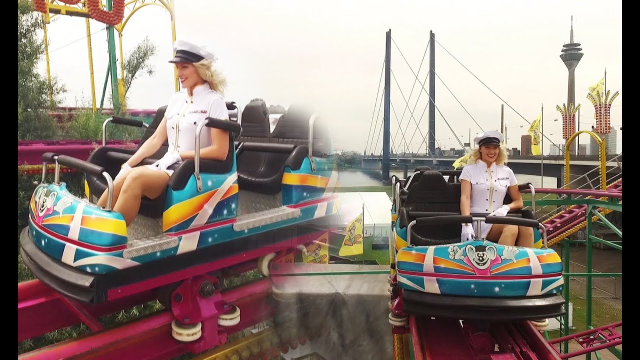 Achterbahn per Film-Quadrocopter - Die Wilde Maus! (Luftbild Drohne)