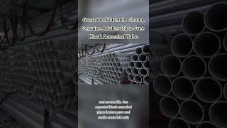 Ghana Market, Genuine Adulteration-Free Black Annealed Tube #BlackAnnealedTube#welding steel pipe#Bl