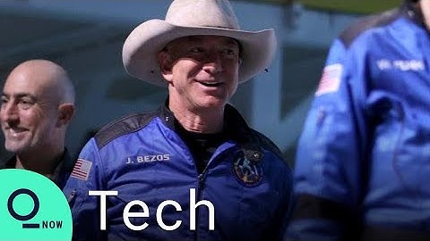 Bezos Says Zero Gravity Felt 