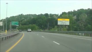 West Virginia - Interstate 70 West - Mile Marker 10 to 0 (5/16/15)