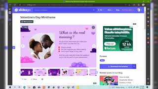 Getting the Theme from Slidesgo