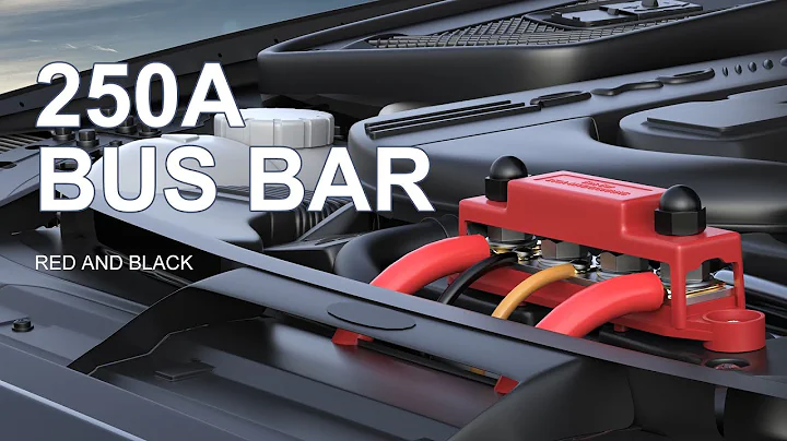 Maximize Your Power Distribution with the 250A Busbar - Streamline Your Electrical System