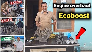 engine overhaul ford ecosport ecoboost 3 cylinder petrol