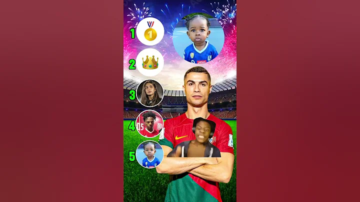 RONALDO RANKS KID FOOTBALLERS ronaldo jr, thiago messi, ishowspeed, broski, delfina suarez.