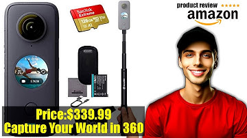 Buy Insta360 ONE X2 360 Camera with Touchscreen - 5.7K30 360 Video, Front Steady Cam Mode, 18MP 360