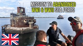 mission to abandoned WWI & WWII sea forts