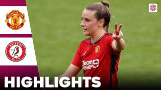 Manchester United vs Bristol City | Highlights | FA Women's Super League 17-03-2024