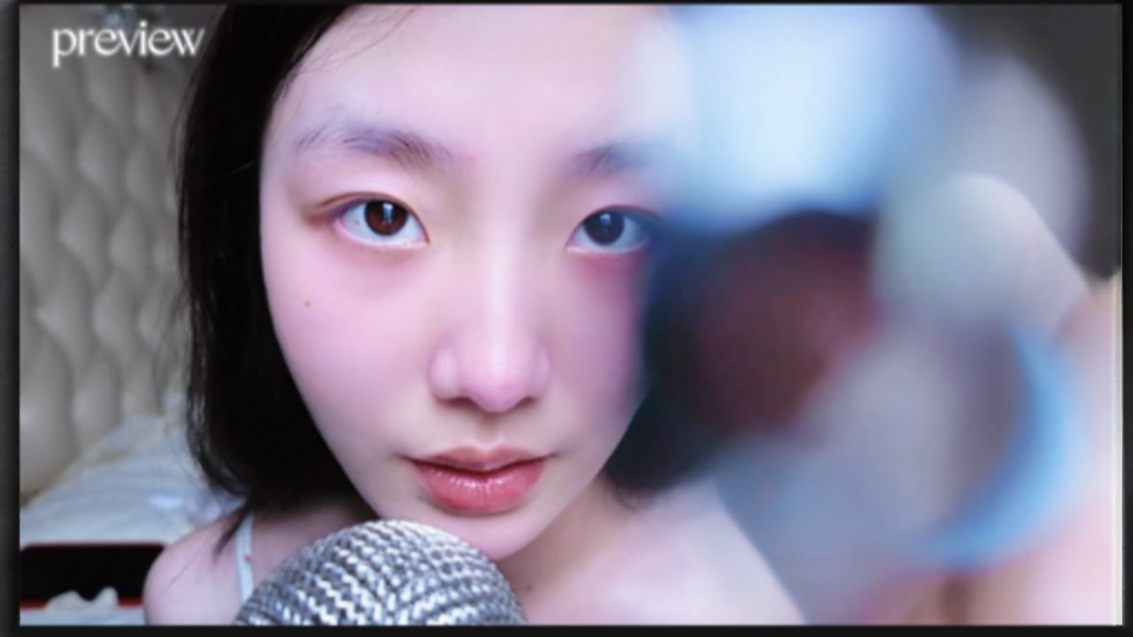 ”KC Sleep Aid” Lipstick Try-on, I'll Paint Lipstick for You ASMR