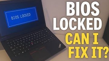 I Purposely Bought a BIOS-Locked ThinkPad... Can I fix it?