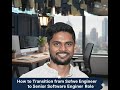 Senior Software Engineer Roadmap
