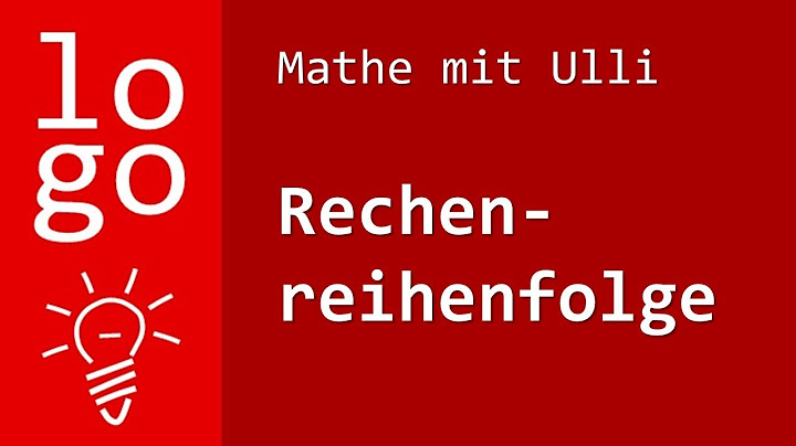 Rechenreihenfolge: Punkt vor Strich, Klammern 5. Klasse Mathe mit Ulli