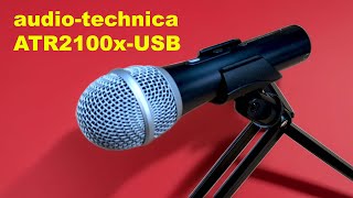 Audio Technica ATR2100x-USB Streaming / Podcasting Microphone Unboxing by What Make Art 53 views 2 weeks ago 2 minutes, 47 seconds