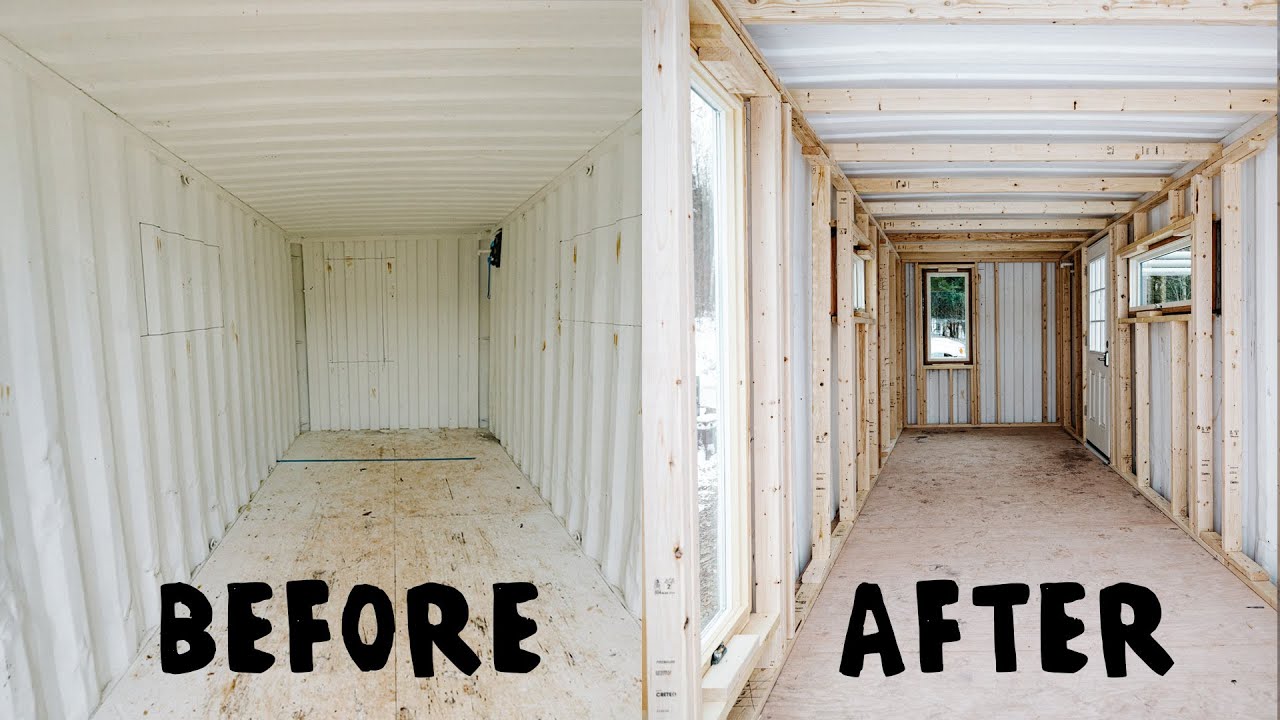 72 Hour Shipping Container TRANSFORMATION